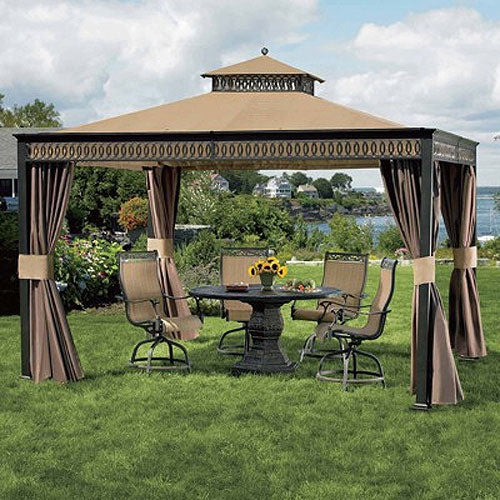 Living Home 10 x 12 Replacement Canopy and Net - RipLock 350