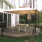 Bond Mfg Leaf Gazebo Replacement Canopy - Riplock 350