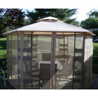 Boscovs Hexagon Gazebo Replacement Canopy and Net - 350