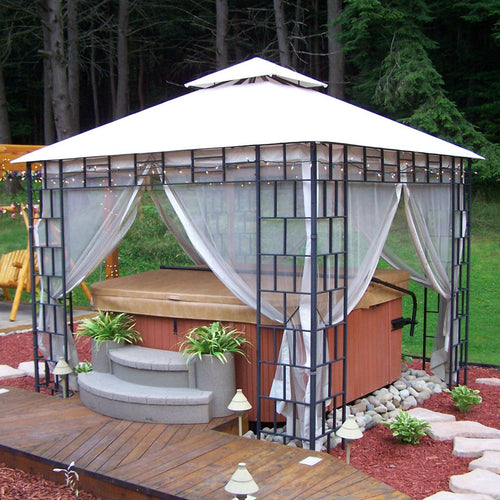 Boscov's 10 x 10 Bricks Gazebo. The gazebo model number is GAZ-457201