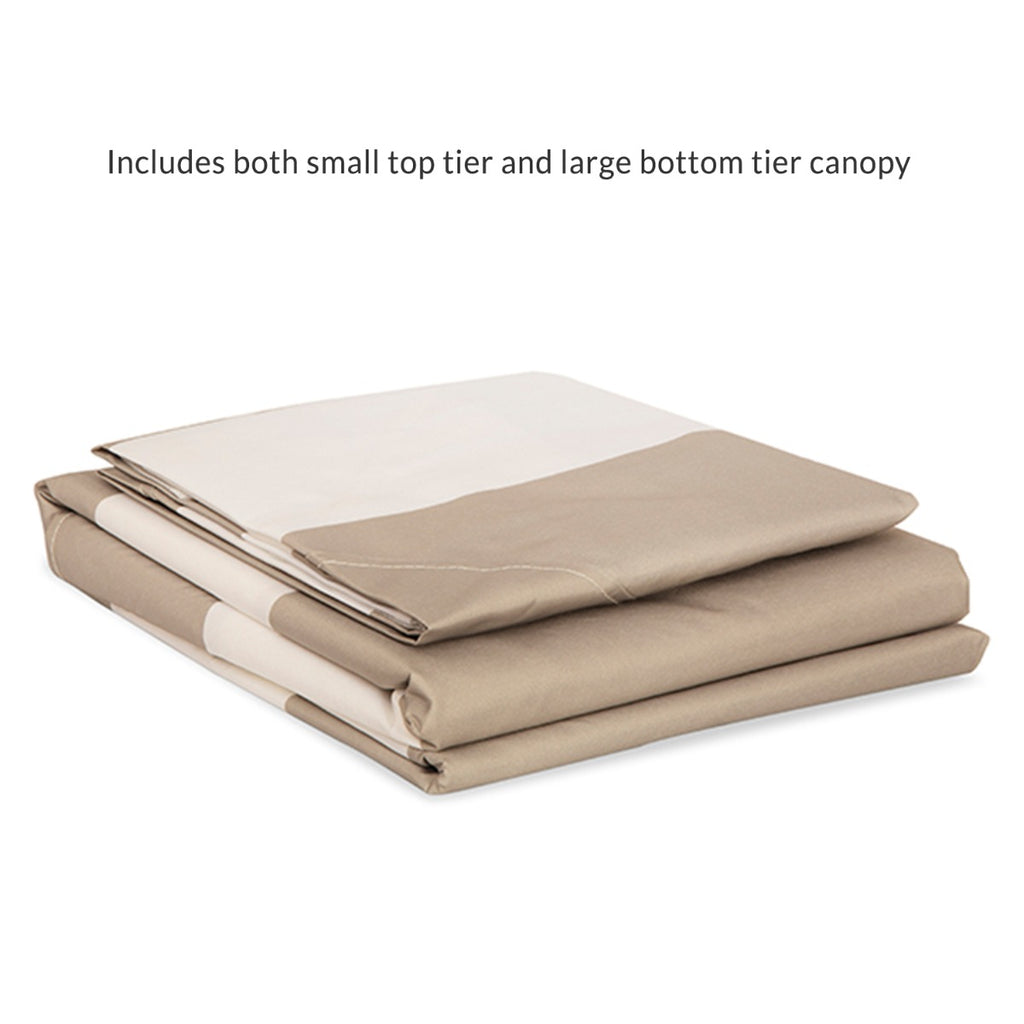 Replacement Canopy for Callaway Gazebo - 350, Cabana Beige