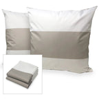 Pillow Cases - Set of 2 - Cabana Beige - Pillows Not Included