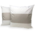 Pillow Cases - Set of 2 - Cabana Beige - Pillows Not Included