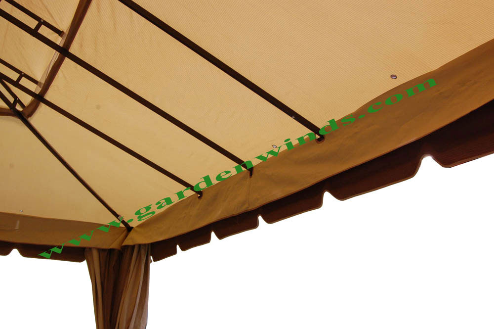 10 x 14 Replacement Canopy and Netting Set - RipLock 350