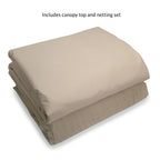 Tiverton (Series 1) Replacement Canopy and Net - RipLock 350