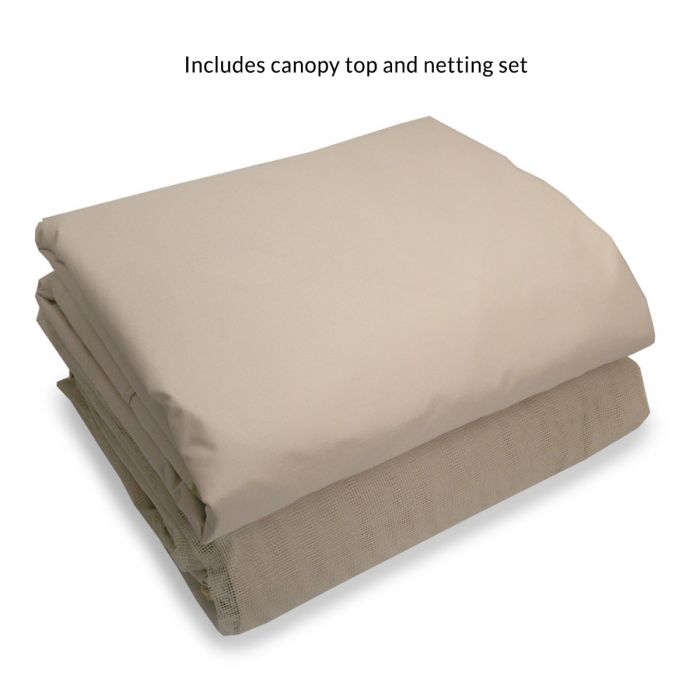 Replacement Canopy and Net for 999-0127676 Sunshelter 12 x 12 - RipLock 500