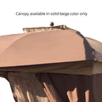 Replacement Canopy for Capital Heights Gazebo - RipLock 350