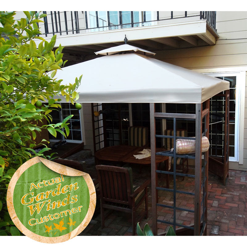 Wooden Gazebo Replacement Canopy - 350