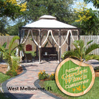 Higgins Gazebo Replacement Canopy