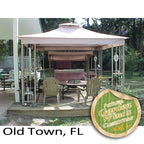 Replacement Canopy for GT S-J-109 Gazebo - 350, Palm
