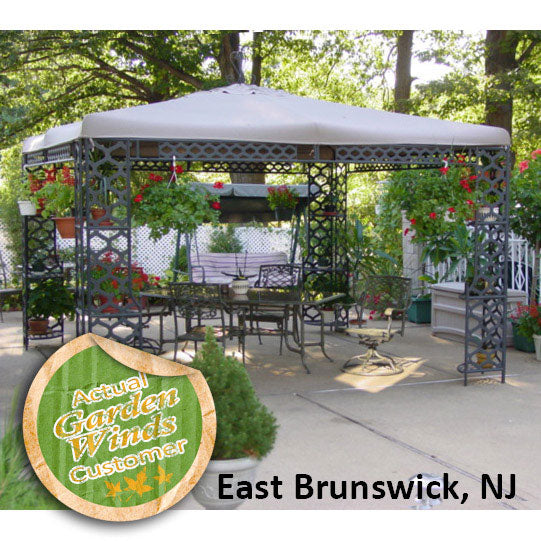 JRA Palermo Gazebo Replacement Canopy - RipLock 350