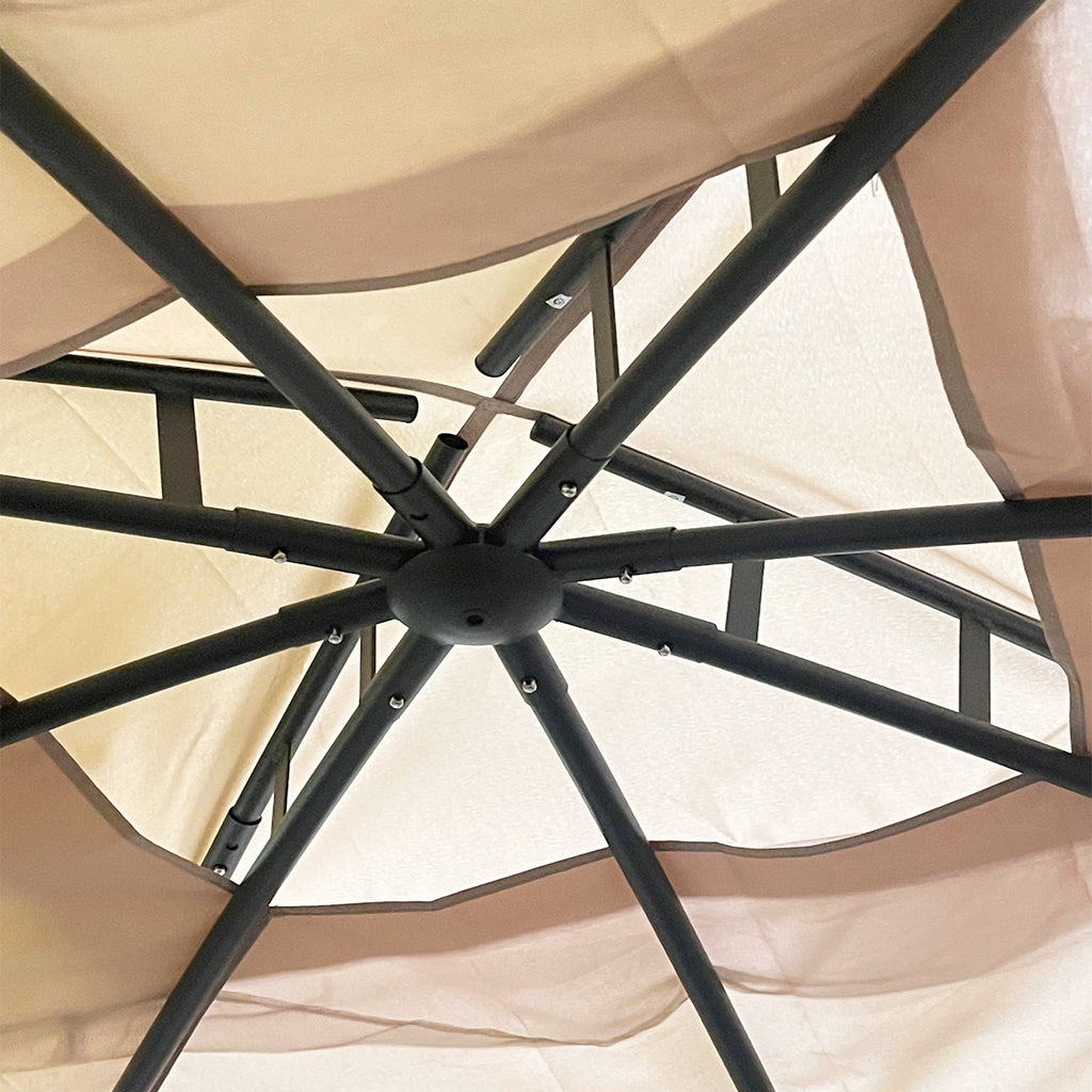 Replacement Canopy for B08TWQLZG5, AHGUS-CM-D1010KH-NC Charmeleon 10 x 10 Gazebo - Riplock 350