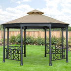 Charming Gazebo Replacement Canopy - RipLock 350