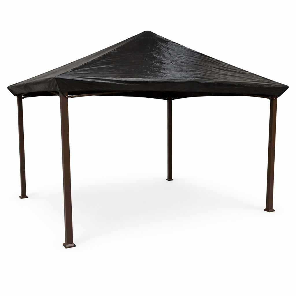Universal Gazebo Canopy Protective Rain Cover - Black