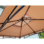 Replacement Canopy for Christmas Tree Shops Grill Gaz with Solar Lights - Riplock 350