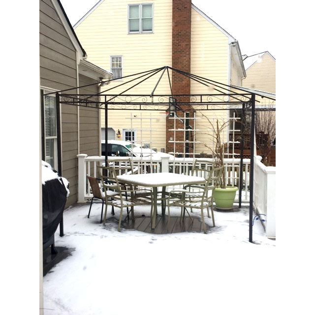 Replacement Canopy for Christmas Tree Shops 10ft Square Gazebo - Riplock 350