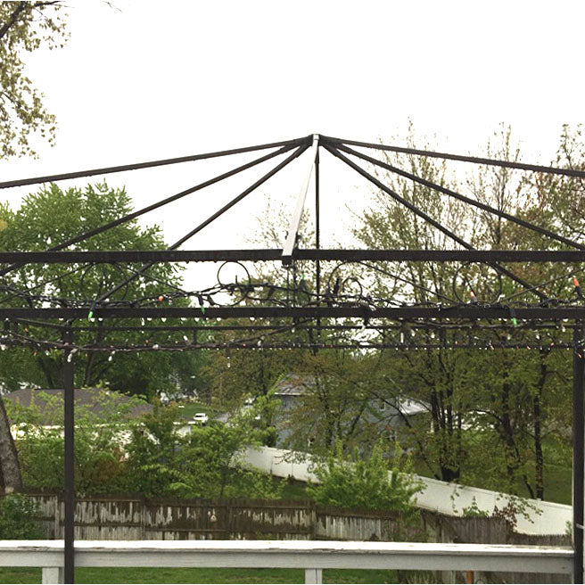 Replacement Canopy for Christmas Tree Shops 10ft Square Gazebo - Riplock 350