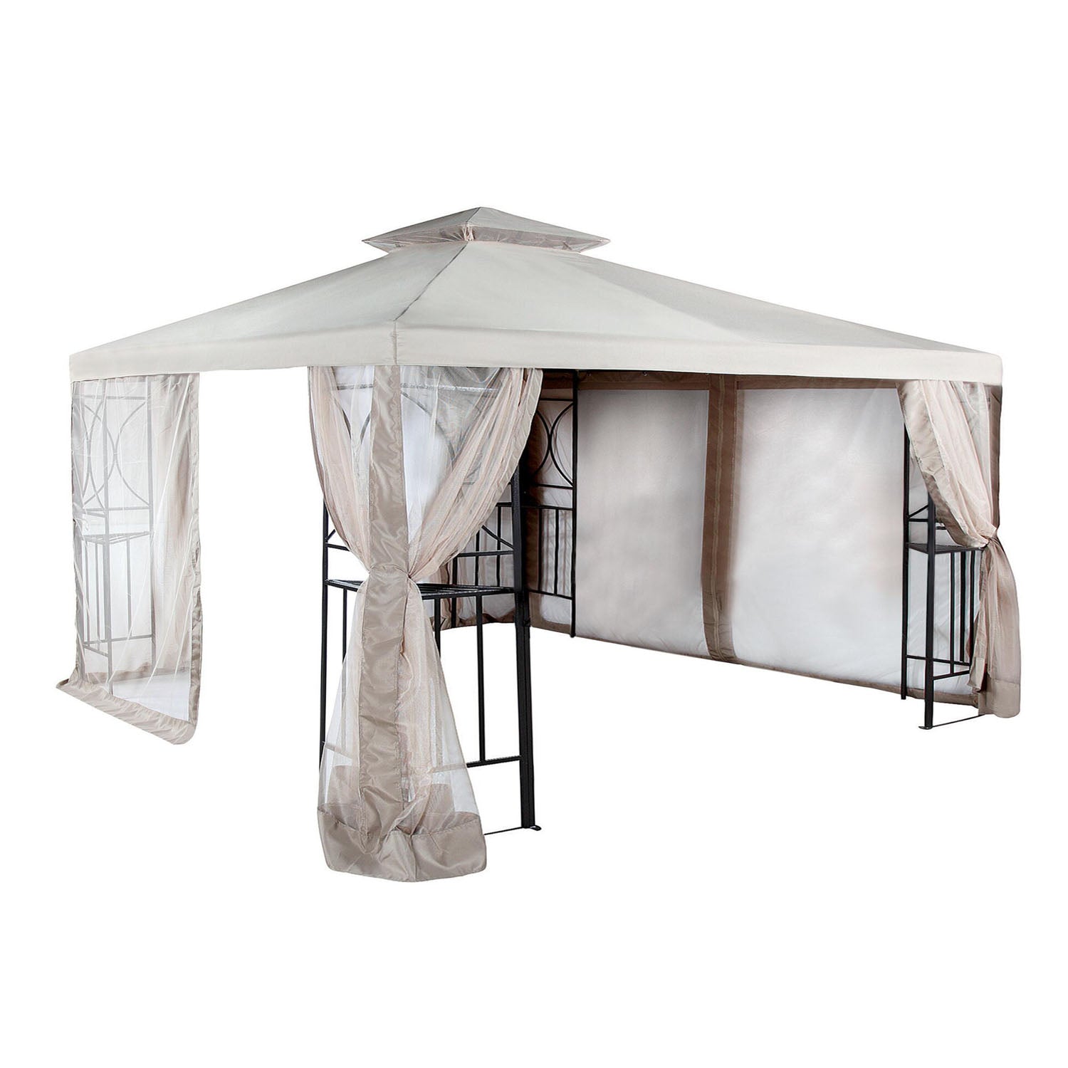 Replacement Canopy and Net for 12x10 Crescent Gaz - Riplock