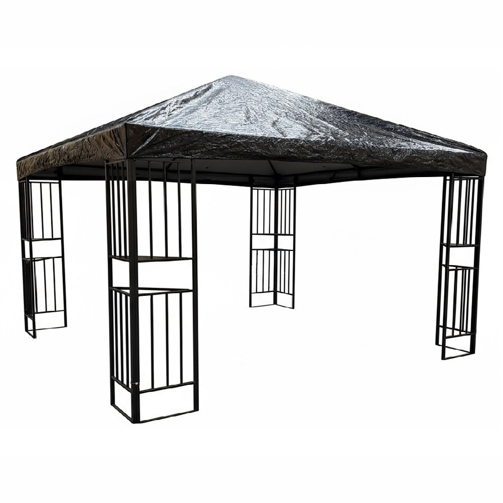 Universal Gazebo Canopy Protective Rain Cover - Black