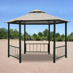 Replacement Canopy for Victoria Hex Gazebo - RipLock 500