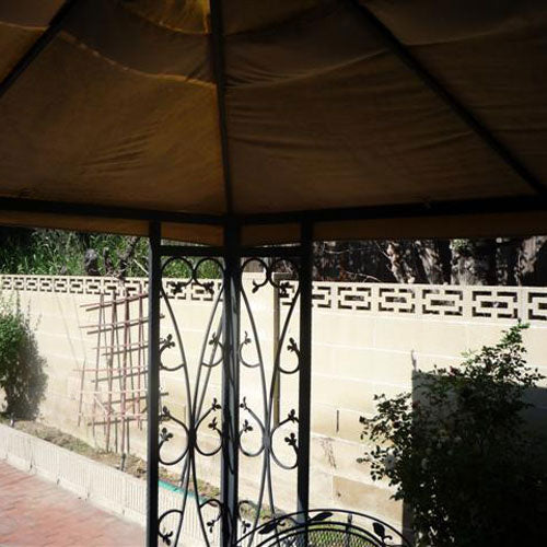 Fleur De Lis Finial Gazebo Replacement Canopy
