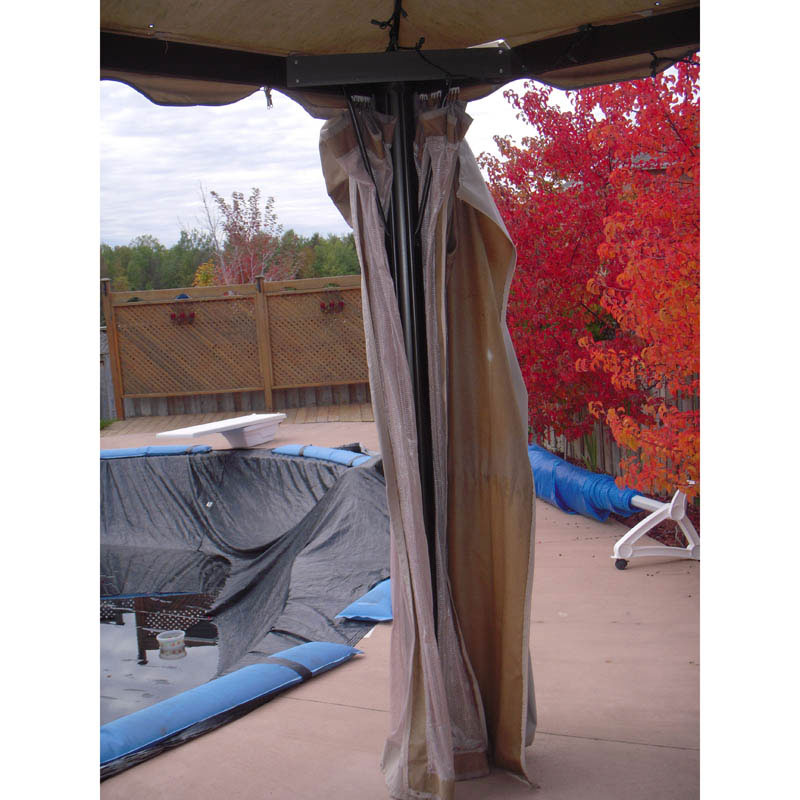 Replacement Canopy for Home Casual 10 x 10 Finial Gazebo - RipLock 350