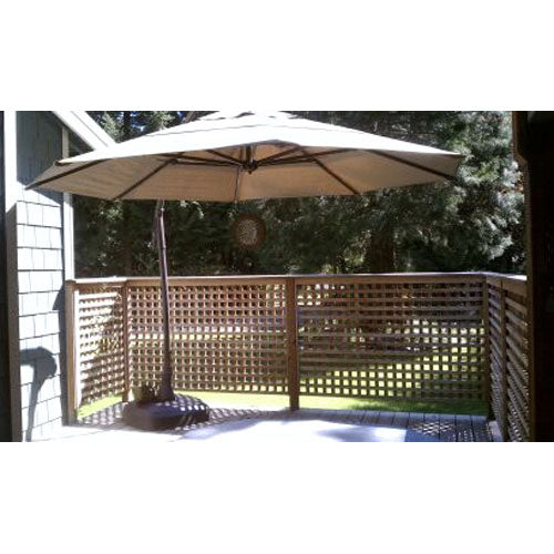 costco cantilever patio umbrella Replacement Canopy for Square Seasons Sentry 10' Square Solar