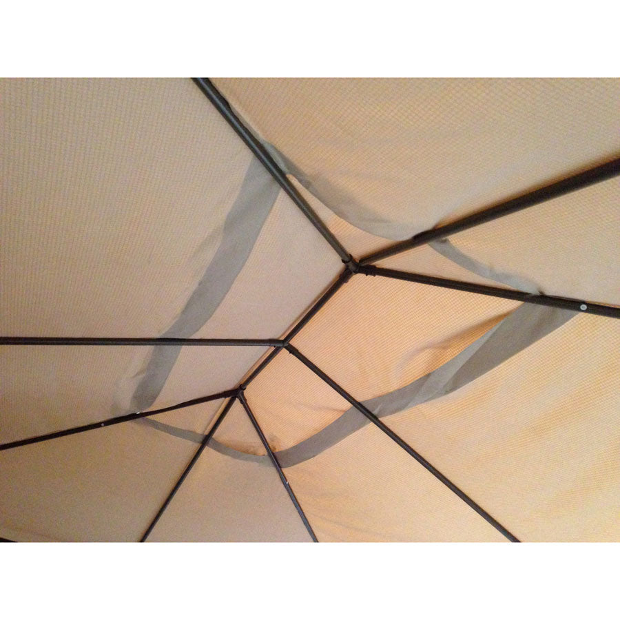 Replacement Canopy for Valencia GZ583 Gazebo - BEIGE RipLock
