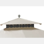 Replacement Canopy and Netting Set for Serenity Gazebo - RipLock