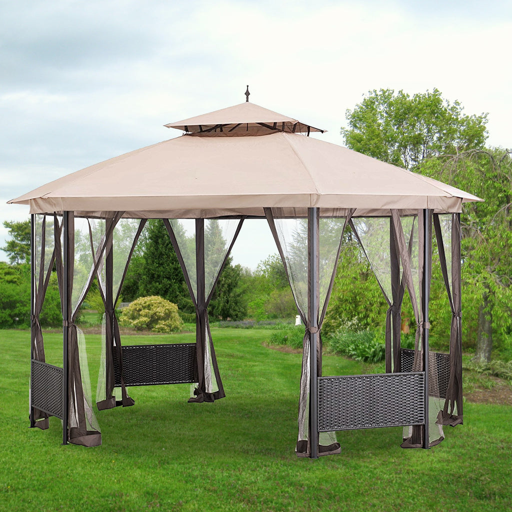 Replacement Canopy and Netting D-GZ762PST-E Gaz - Riplock