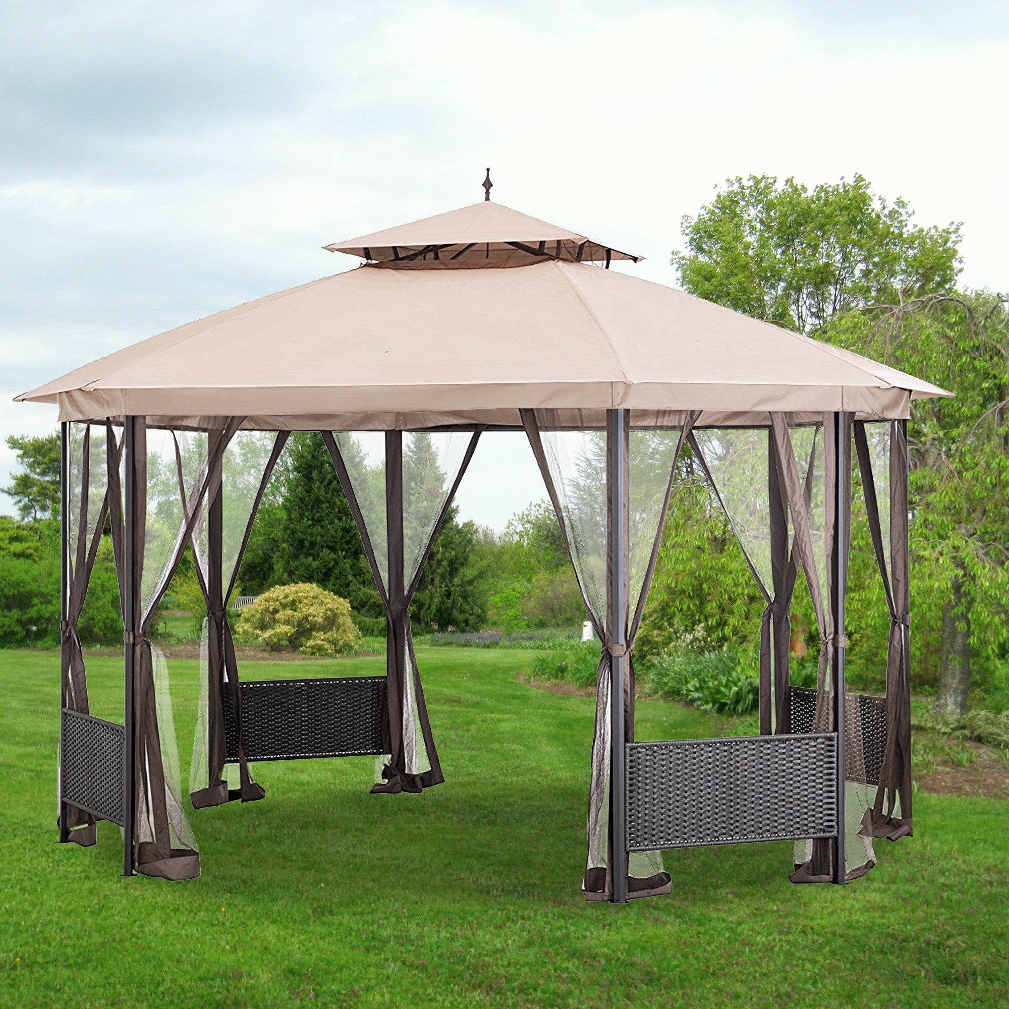 Replacement Canopy for D-GZ762PST-E Gazebo