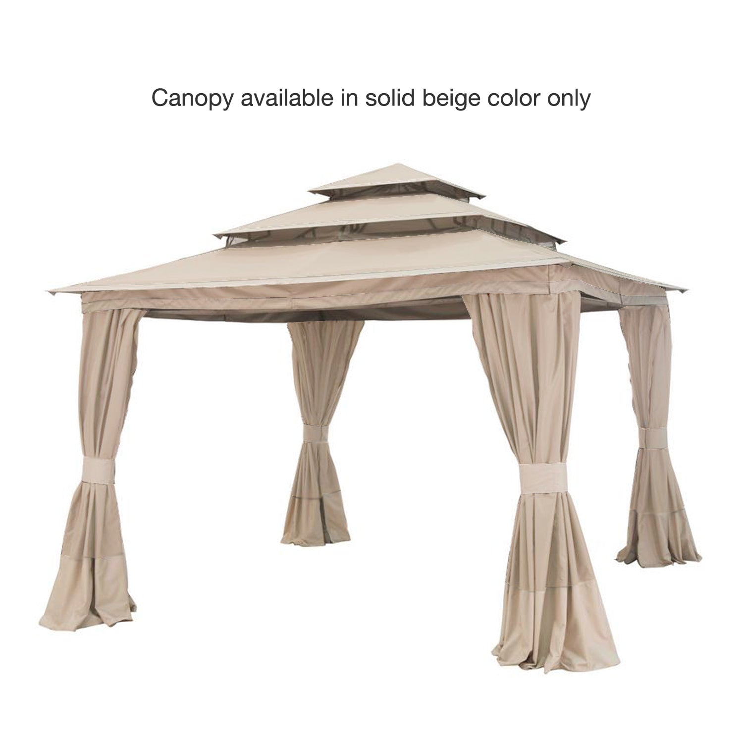 Replacement Canopy for Triple Tier 12x12 Gaz - Riplock 350