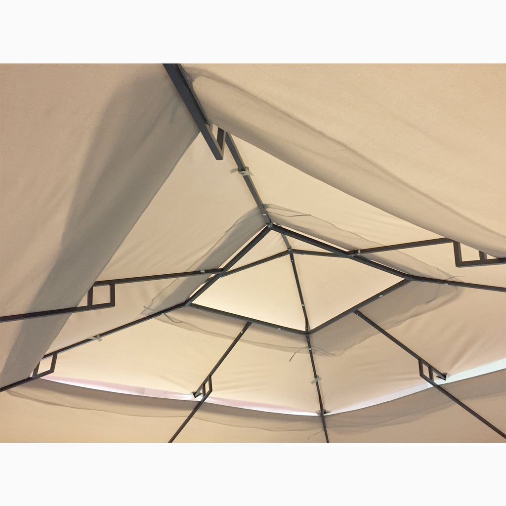 Replacement Canopy for Triple Tier 12x12 Gaz - Riplock 350