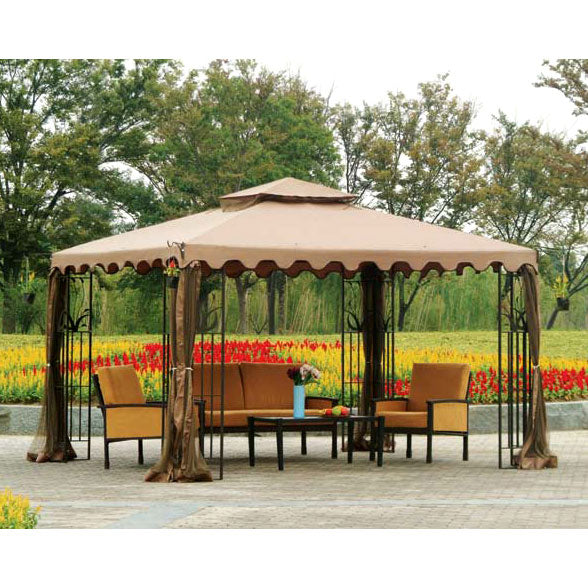 10 x 12 Double Roof Gaz Replacement Canopy