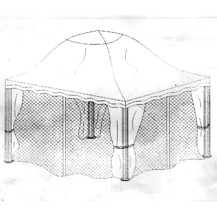Fortunoff Pacific Casual 12 x 10 Dome Canopy Replacement - 350