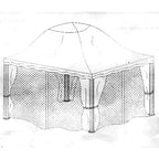 Fortunoff Pacific Casual 12 x 10 Dome Canopy Replacement - 350