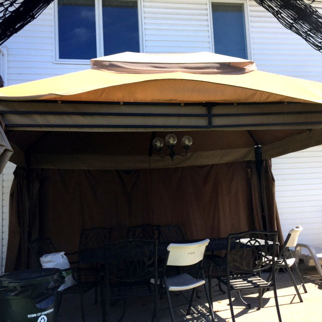Replacement Canopy for Naples 12x13 Gazebo - RipLock 500
