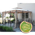 Sunshine Pleated Valence Replacement Canopy and Net - RipLock