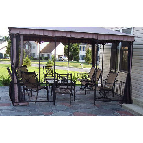 Sunshine Pleated Valence Replacement Canopy and Net - RipLock