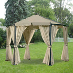 GO Round Retractable Replacement Canopy and Net - RipLock 350