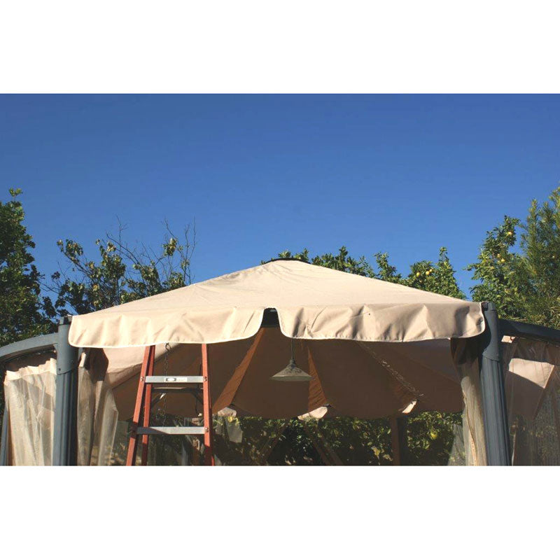 GO Round Retractable Replacement Canopy and Net - RipLock 350