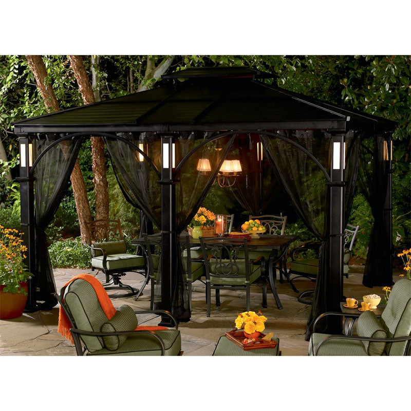 Garden Oasis LED Hardtop Gazebo Replacement Netting Set