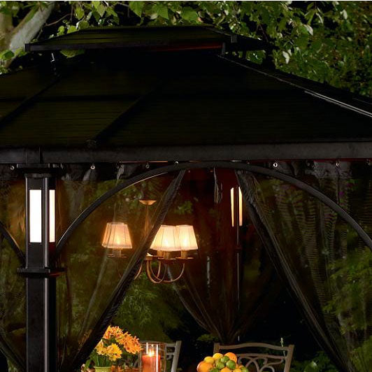 Garden Oasis LED Hardtop Gazebo Replacement Netting Set