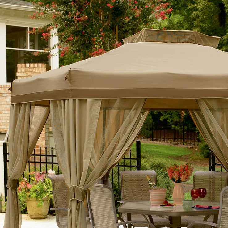 Garden Oasis Portable Hexagon Replacement Canopy - 350