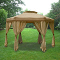 Garden Oasis Portable Hexagon Replacement Canopy - 350