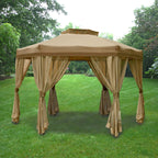 Garden Oasis Portable Hexagon Replacement Canopy - 350