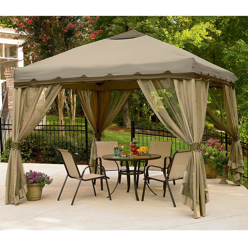 10 x 10 Portable Gazebo Replacement Canopy
