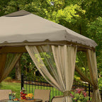 10 x 10 Portable Gazebo Replacement Canopy