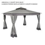 Replacement Canopy and Netting for Allen Roth Finial Gaz - RipLock 350
