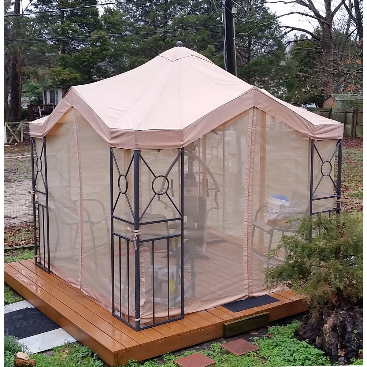 Replacement Canopy for Garden Treasures Pagoda House